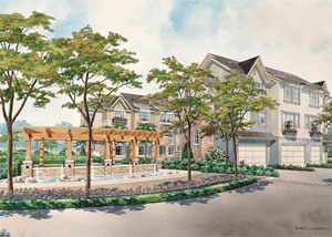 South Surrey property market now introduces the luxury family and couple oriented Glenmore Living Townhouses - some still at pre-construction pricing!