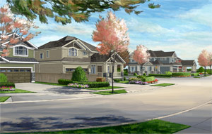 These luxurious and spacious Main Stone Creek Maple Ridge single family homes is a new real estate development featuring affordable houses by Onni.