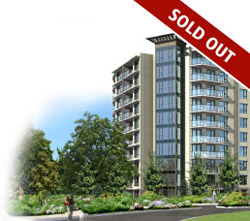 The pre-sales North Vancouver Mira on the Park condo tower is now sold out with only a couple of luxury and boutique townhouses at Mira left for sale