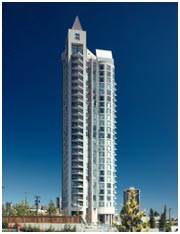 The Observatory Tower Residences is the tallest high-rise condo building in all of the North Shore and is located in the Lower Lonsdale real estate district