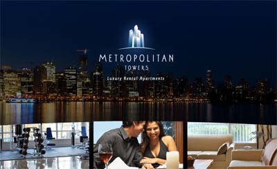 The luxury Vancouver rental apartments at Metropolitan Tower downtown condos for rent are now here.