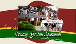 Surrey Gardens Rental Apartments provide a wealth of amenities including on site laundry, clubhouse, swimming pool and much more all included in your rental lease agreement.