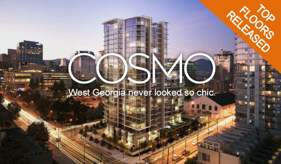 Final Release at Downtown Vancouver COSMO Condos by Concord Pacific
