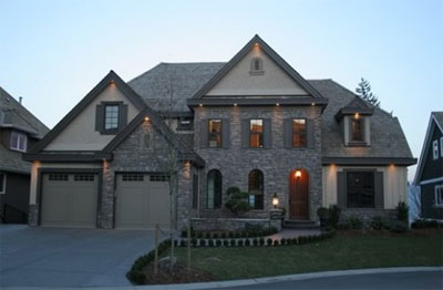An example of a new Deerwood Estates home in the Abbotsford real estate market