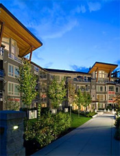 The third phase of this Ravenwoods North Vancouver real estate community is Seasons South condo apartments for sale