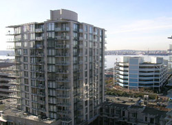 If you are looking for new Lower Lonsdale apartments for rent, the two Time concrete condo towers provide rental suites